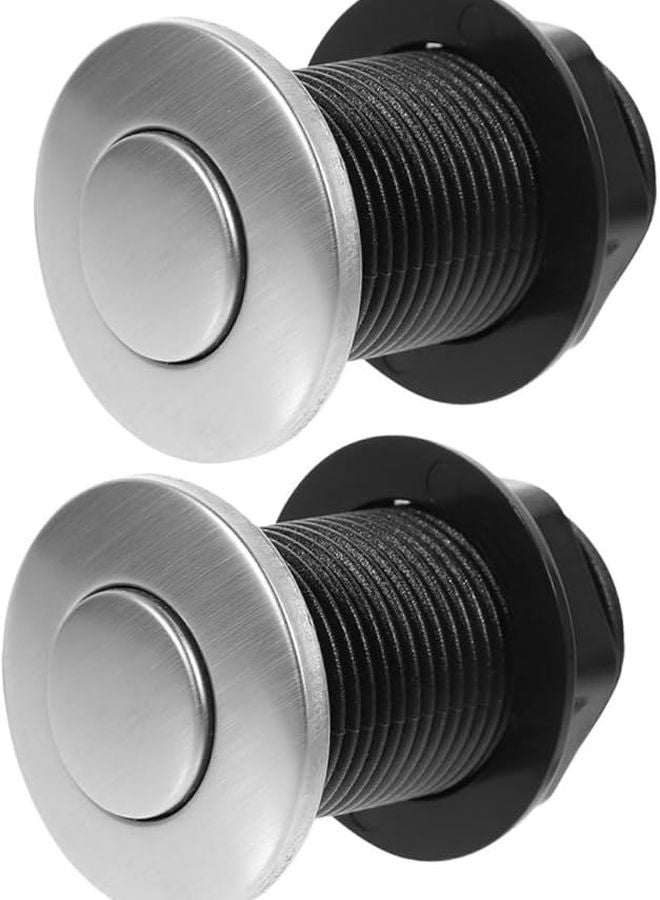 Gadpiparty 3pcs Air Button for Garbage Disposal Bathtub Pressure Easy Installation Bathroom Accessories - Image 1